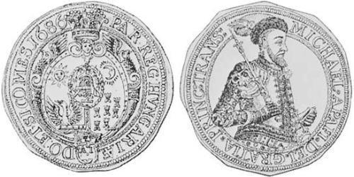 1 Thaler Principato di Transilvania (1571-1711) Argento 