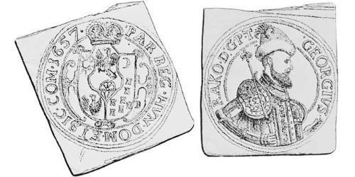 1 Thaler Principato di Transilvania (1571-1711) Argento 