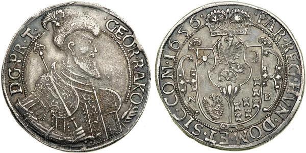 1 Thaler Principato di Transilvania (1571-1711) Argento 