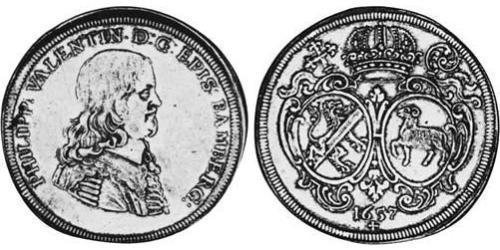 1 Thaler Principato vescovile di Bamberga (1245–1802) Argento 