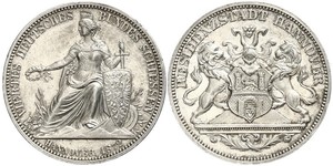 1 Thaler Provincia di Hannover (1868 - 1946) Argento 