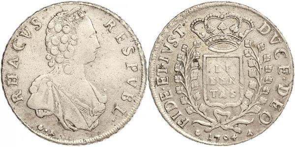 1 Thaler Ragusa Argento 