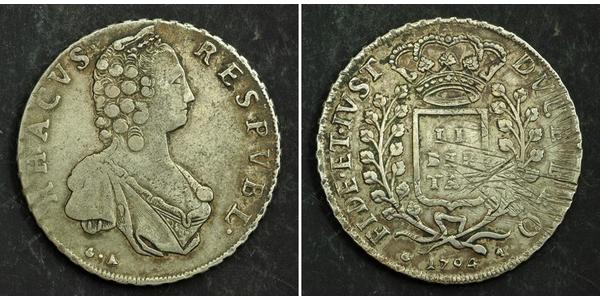 1 Thaler Ragusa Argento 