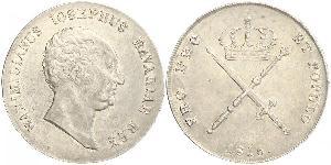 1 Thaler Regno di Baviera (1806 - 1918) Argento Massimiliano I Giuseppe di Baviera (1756 - 1825)