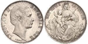 1 Thaler Regno di Baviera (1806 - 1918) Argento Ludovico II di Baviera(1845 – 1886)
