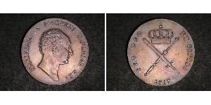 1 Thaler Regno di Baviera (1806 - 1918) Argento Massimiliano I Giuseppe di Baviera (1756 - 1825)