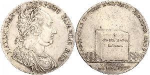 1 Thaler Regno di Baviera (1806 - 1918) Argento Massimiliano I Giuseppe di Baviera (1756 - 1825)