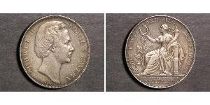 1 Thaler Regno di Baviera (1806 - 1918) Argento Ludovico II di Baviera(1845 – 1886)