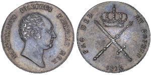 1 Thaler Regno di Baviera (1806 - 1918) Argento Massimiliano I Giuseppe di Baviera (1756 - 1825)