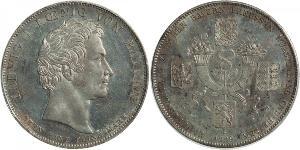 1 Thaler Regno di Baviera (1806 - 1918) Argento Ludovico I di Baviera (re)(1786 – 1868)