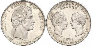 1 Thaler Regno di Baviera (1806 - 1918) Argento 