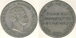 1 Thaler Regno di Prussia (1701-1918) Argento Federico Guglielmo III di Prussia  (1770 -1840)