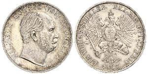 1 Thaler Regno di Prussia (1701-1918) Argento Wilhelm I, German Emperor (1797-1888)