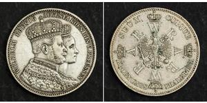 1 Thaler Regno di Prussia (1701-1918) Argento Wilhelm I, German Emperor (1797-1888)