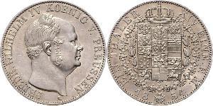 1 Thaler Regno di Prussia (1701-1918) Argento Federico Guglielmo IV di Prussia (1795 - 1861)