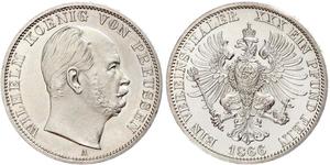 1 Thaler Regno di Prussia (1701-1918) Argento Wilhelm I, German Emperor (1797-1888)