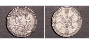 1 Thaler Regno di Prussia (1701-1918) Argento Wilhelm I, German Emperor (1797-1888)