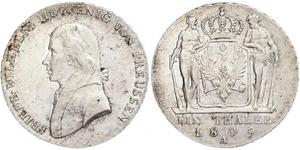 1 Thaler Regno di Prussia (1701-1918) Argento Federico Guglielmo III di Prussia  (1770 -1840)