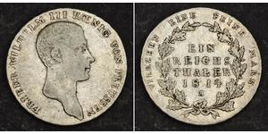 1 Thaler Regno di Prussia (1701-1918) Argento Federico Guglielmo III di Prussia  (1770 -1840)