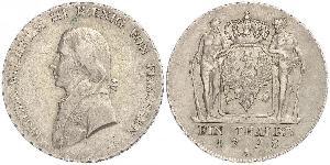 1 Thaler Regno di Prussia (1701-1918) Argento Federico Guglielmo III di Prussia  (1770 -1840)