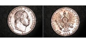 1 Thaler Regno di Prussia (1701-1918) Argento Wilhelm I, German Emperor (1797-1888)