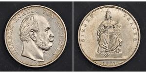 1 Thaler Regno di Prussia (1701-1918) Argento Wilhelm I, German Emperor (1797-1888)