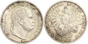 1 Thaler Regno di Prussia (1701-1918) Argento Wilhelm I, German Emperor (1797-1888)