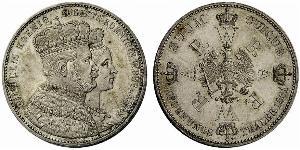 1 Thaler Regno di Prussia (1701-1918) Argento Wilhelm I, German Emperor (1797-1888)