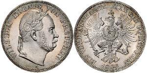 1 Thaler Regno di Prussia (1701-1918) Argento Wilhelm I, German Emperor (1797-1888)