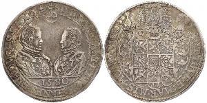 1 Thaler Regno di Sassonia (1806 - 1918) Argento 