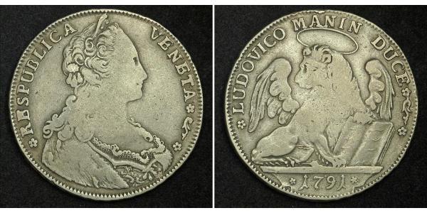 1 Thaler Repubblica di Venezia (697—1797) / Italian city-states Argento 