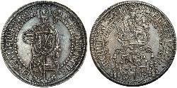 1 Thaler Sacro Romano Impero (962-1806) Argento 