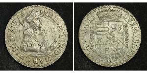 1 Thaler Sacro Romano Impero (962-1806) Argento Ferdinando II d