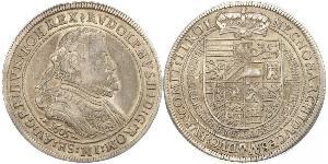 1 Thaler Sacro Romano Impero (962-1806) Argento Rodolfo II del Sacro Romano Impero (1552 - 1612)