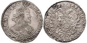 1 Thaler Sacro Romano Impero (962-1806) Argento Ferdinand III, Holy Roman Emperor (1608-1657)