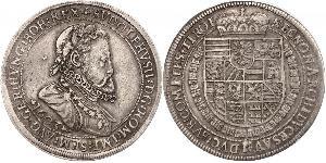 1 Thaler Sacro Romano Impero (962-1806) Argento Rodolfo II del Sacro Romano Impero (1552 - 1612)