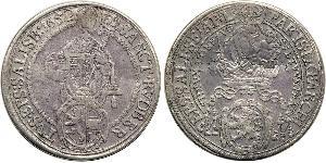 1 Thaler Sacro Romano Impero (962-1806) Argento 