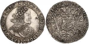 1 Thaler Sacro Romano Impero (962-1806) Argento Ferdinand III, Holy Roman Emperor (1608-1657)