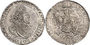 1 Thaler Sacro Romano Impero (962-1806) Argento Ferdinand III, Holy Roman Emperor (1608-1657)