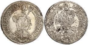 1 Thaler Sacro Romano Impero (962-1806) Argento 