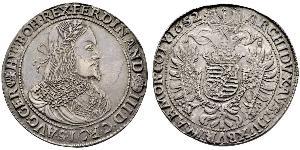 1 Thaler Sacro Romano Impero (962-1806) Argento Ferdinand III, Holy Roman Emperor (1608-1657)