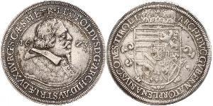 1 Thaler Sacro Romano Impero (962-1806) Argento Leopoldo V d