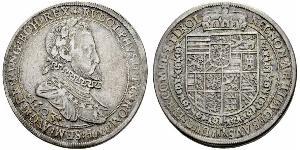 1 Thaler Sacro Romano Impero (962-1806) Argento Rodolfo II del Sacro Romano Impero (1552 - 1612)