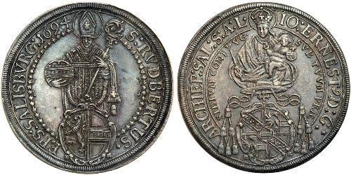 1 Thaler Sacro Romano Impero (962-1806) Argento 