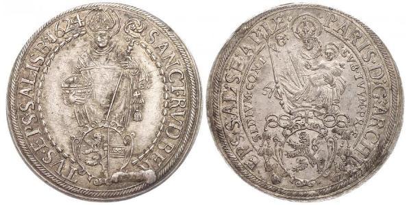 1 Thaler Sacro Romano Impero (962-1806) Argento 
