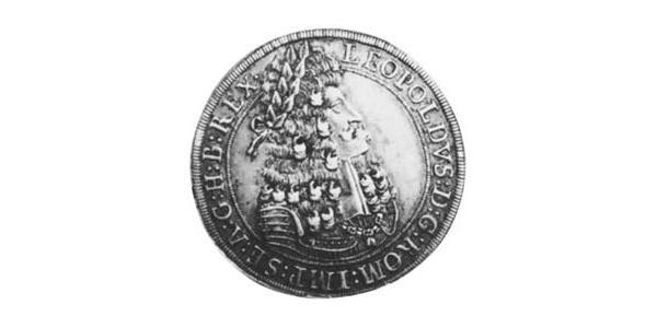 1 Thaler Sacro Romano Impero (962-1806) Argento Leopoldo I d