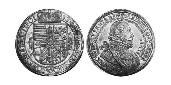 1 Thaler Sacro Romano Impero (962-1806) Argento 