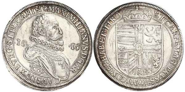 1 Thaler Sacro Romano Impero (962-1806) Argento 