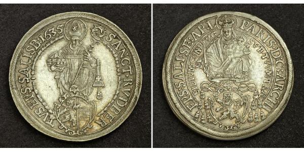 1 Thaler Sacro Romano Impero (962-1806) Argento 