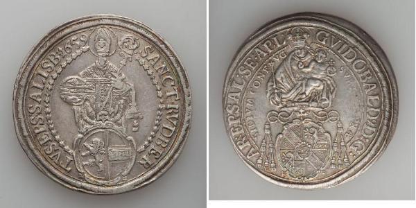 1 Thaler Sacro Romano Impero (962-1806) Argento 